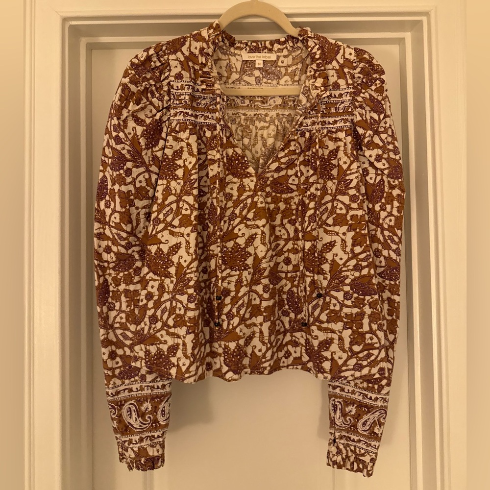 Love the Label Long-sleeve Blouse